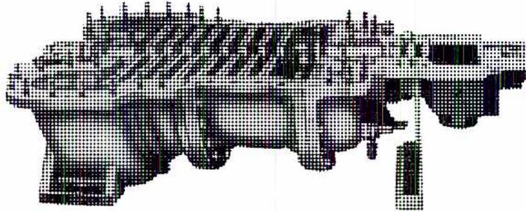 Figure 9: Turbine Lower Casing and Support