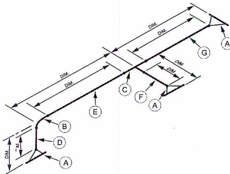 Isometric Piping Spool Drawing