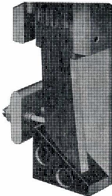 Close-up view of Silverstat Leaf Springs.