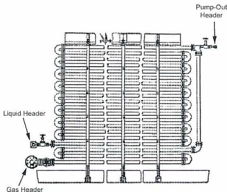 Figure 23: Atmospheric Evaporative Condenser diagram
